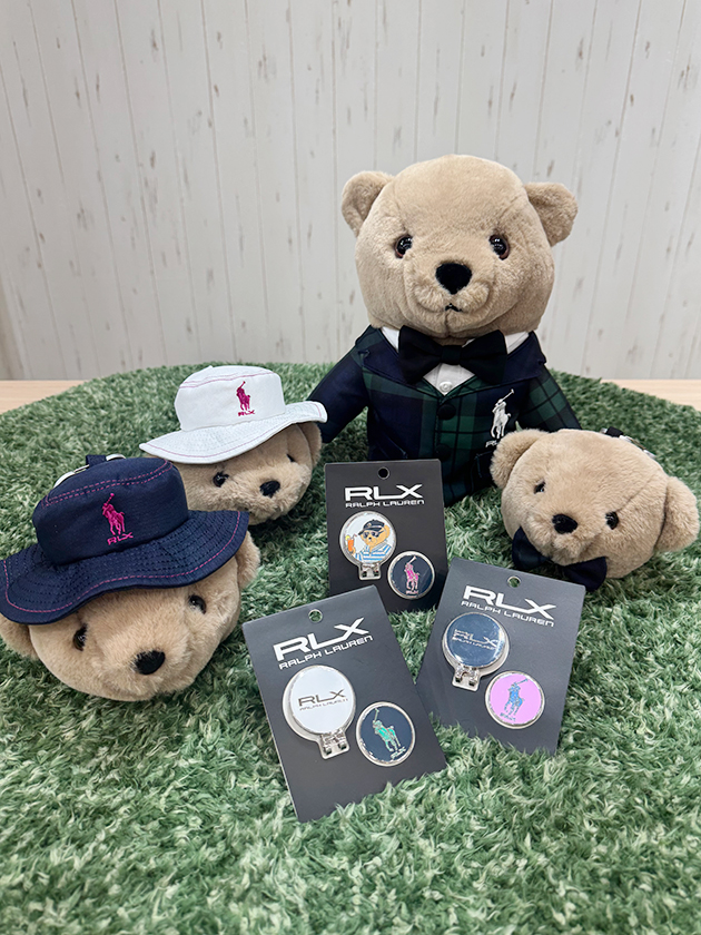 ラルフローレンゴルフ ベアーぬいぐるみヘッドカバー(DR用) RLA011-H