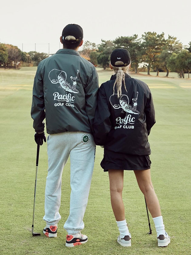 パシフィックゴルフクラブ コーチジャケット【カップ&サーファー