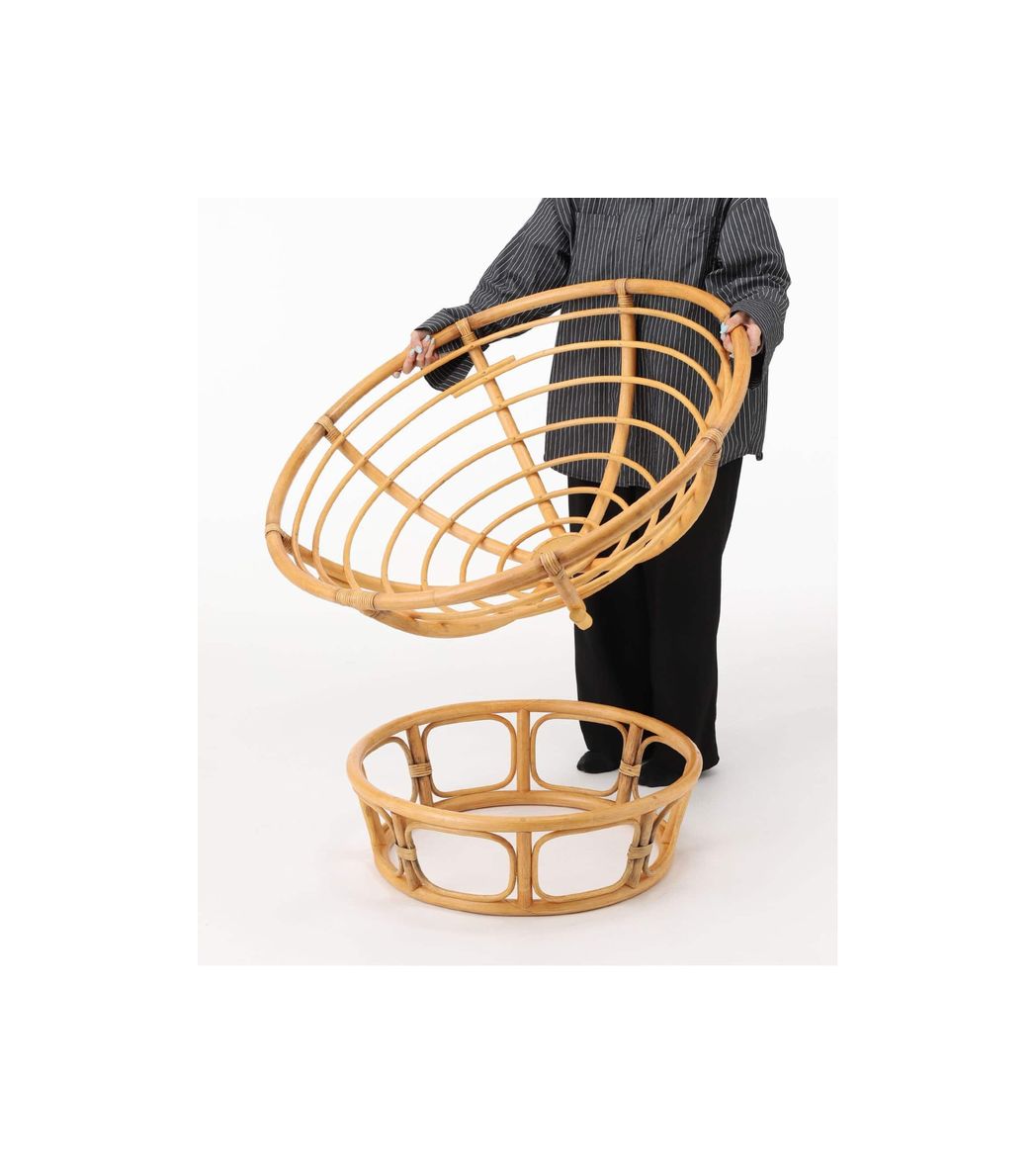 WICKER EASY CHAIR 2nd IVORY | JOURNAL STANDARD FURNITURE