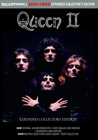 QUEEN - QUEEN II - EXPANDED COLLECTOR'S EDITION - (2CD+1DVD