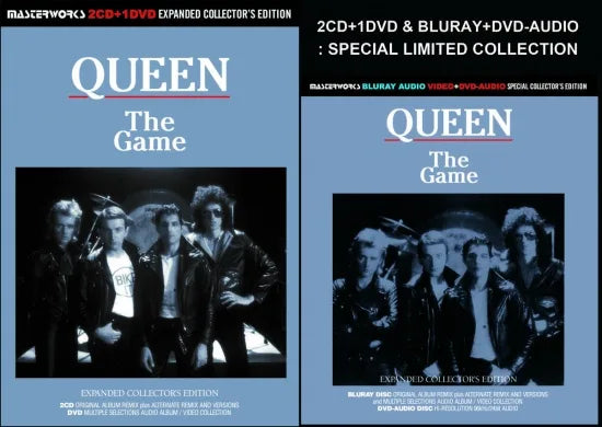 QUEEN - THE GAME-EXPANDED COLLECTOR'S EDITION(2CD+1DVD&BLURAY+DVD