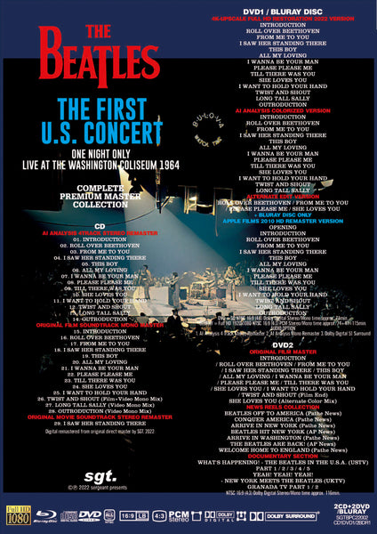 THE BEATLES - THE FIRST U.S. CONCERT (ONE NIGHT ONLY LIVE AT THE