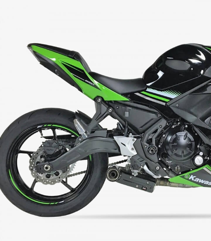 Ixil SK7753C SX1 Steel Exhaust for Kawasaki Z 650 - Ninja 650 (17-19)