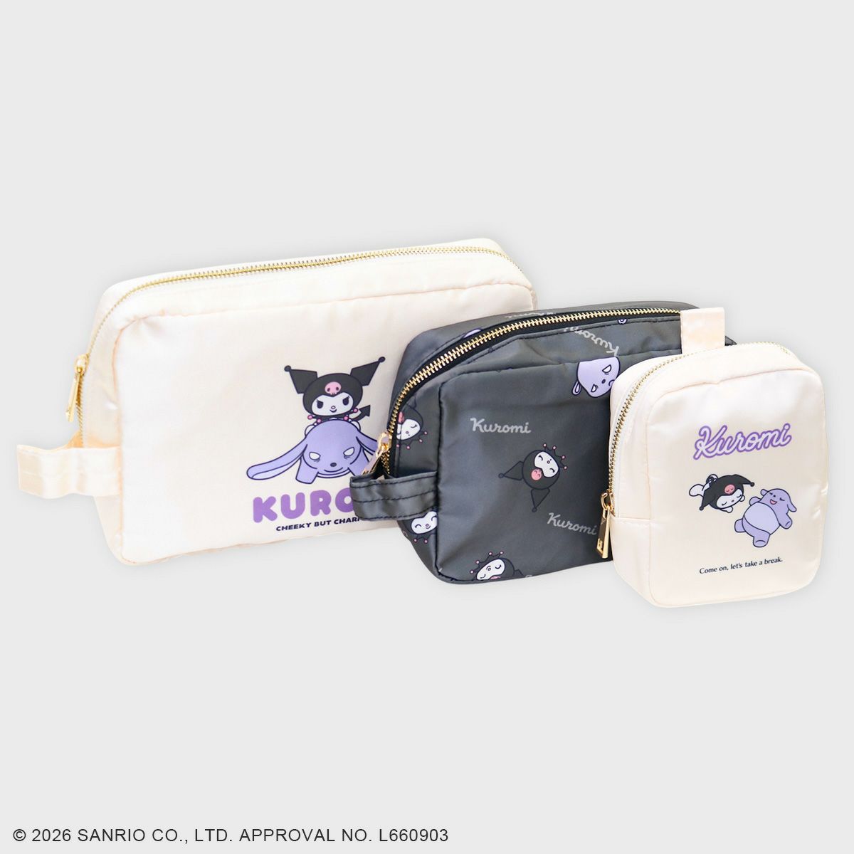 ACCOMMODEサンリオキャラクターズ/トラベルポーチセット クロミ