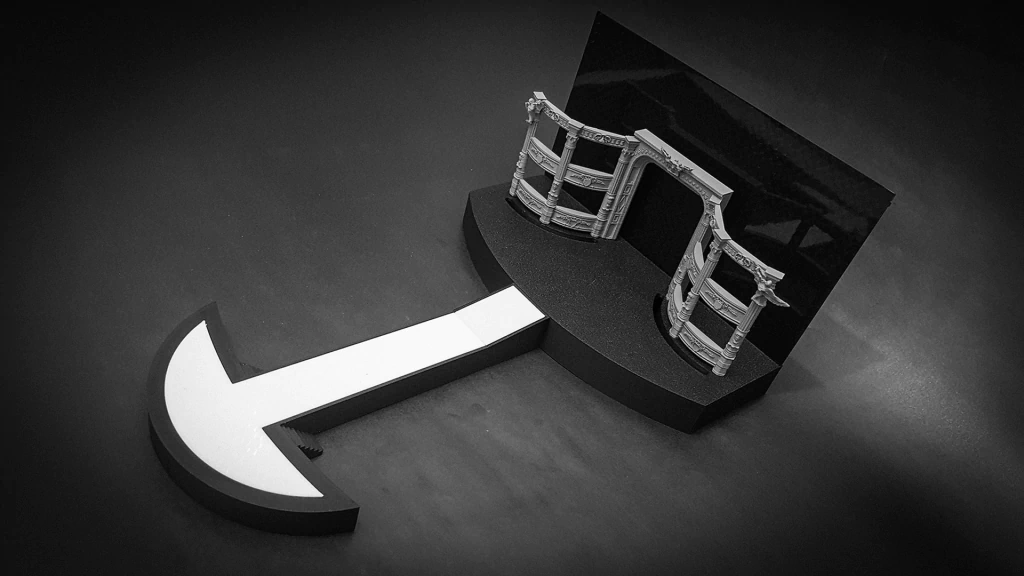 The Mayhem Ball Stage - Miniature Collection