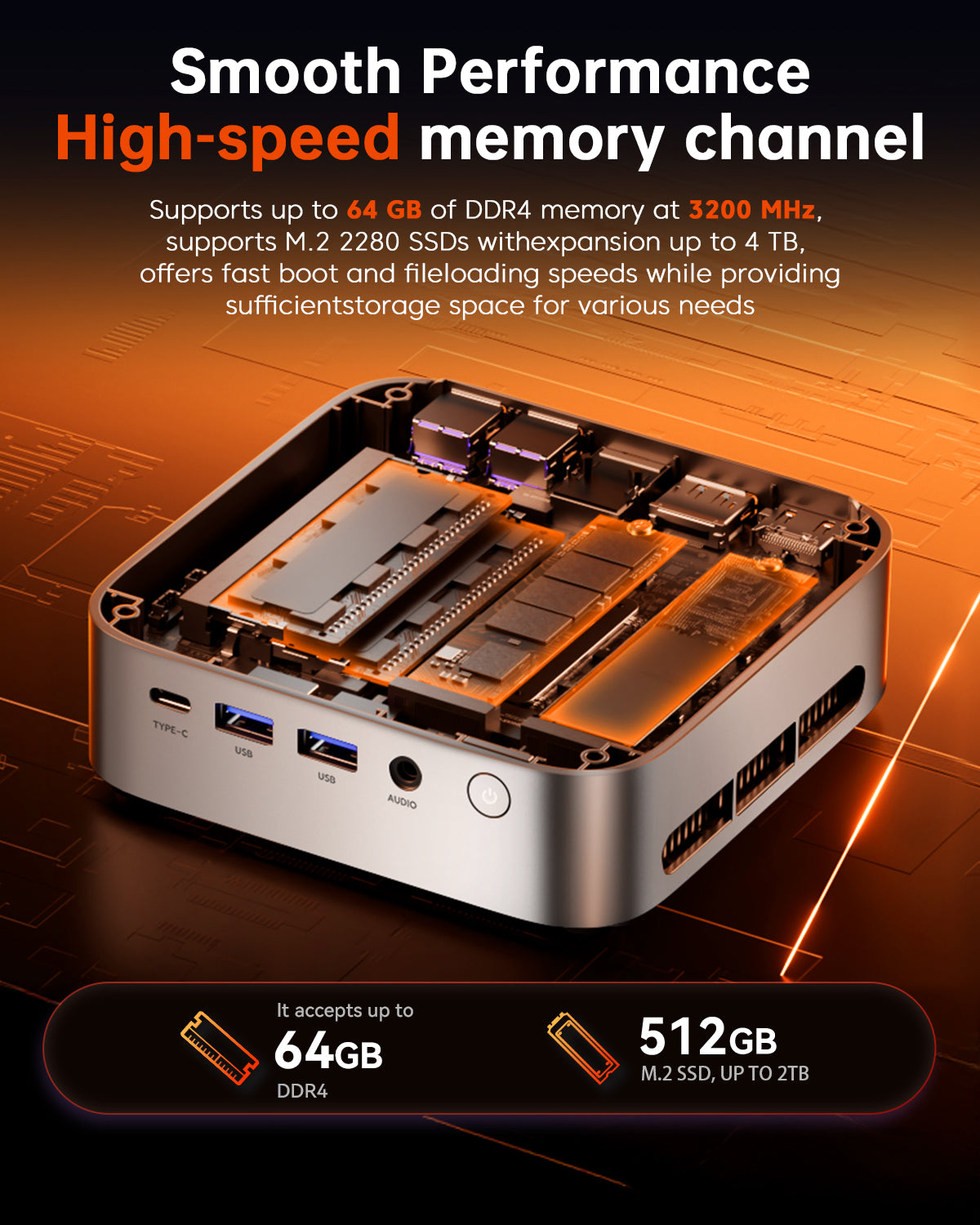 ACEMAGIC K1 Intel Core i5-12600H Mini PC