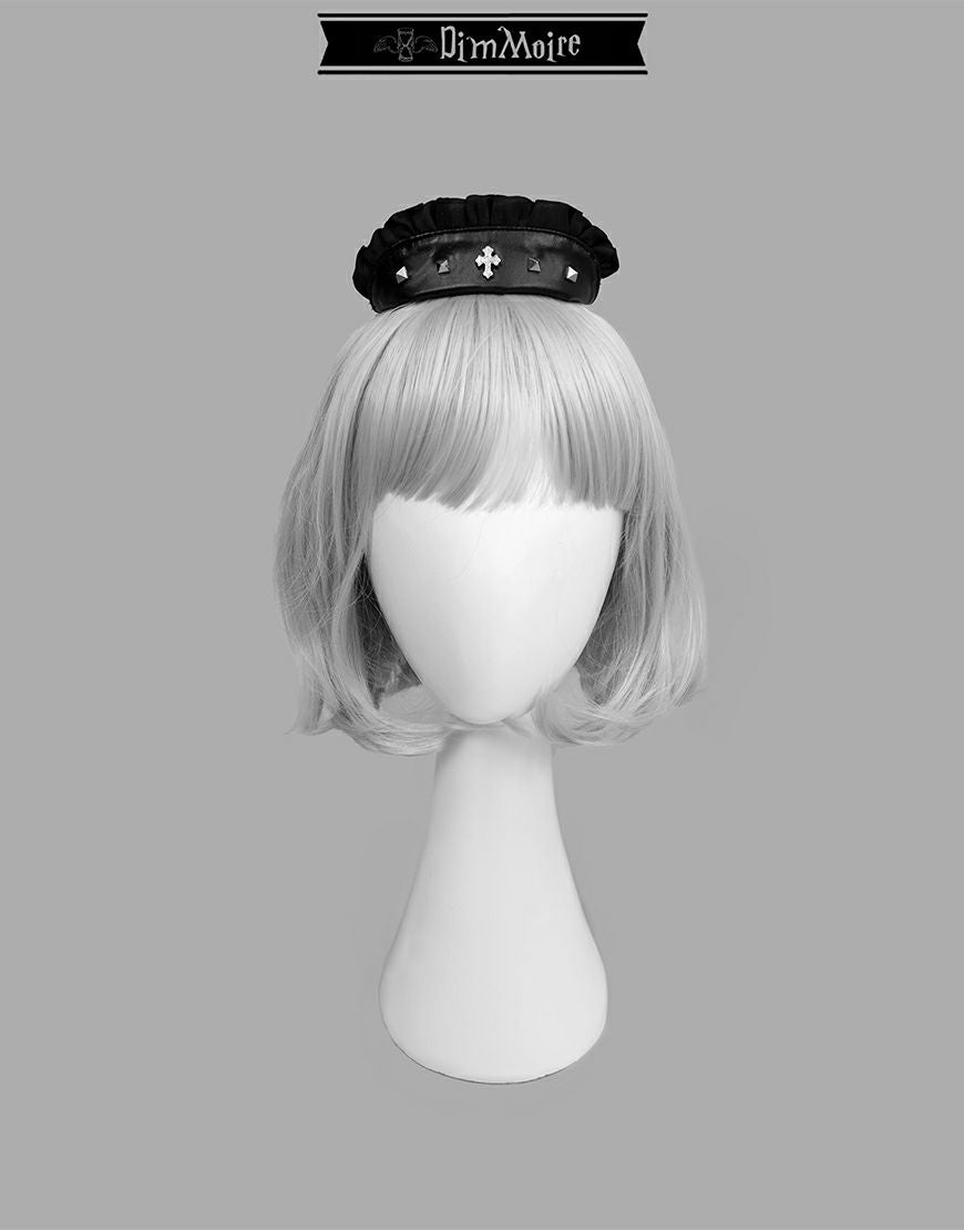 DimMoire【ディムモアール】スプリングホックレッグカバー/Black