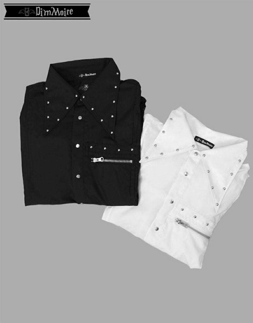 DimMoire【ディムモアール】Gothic学園ボンテ―ジシャツ/Black