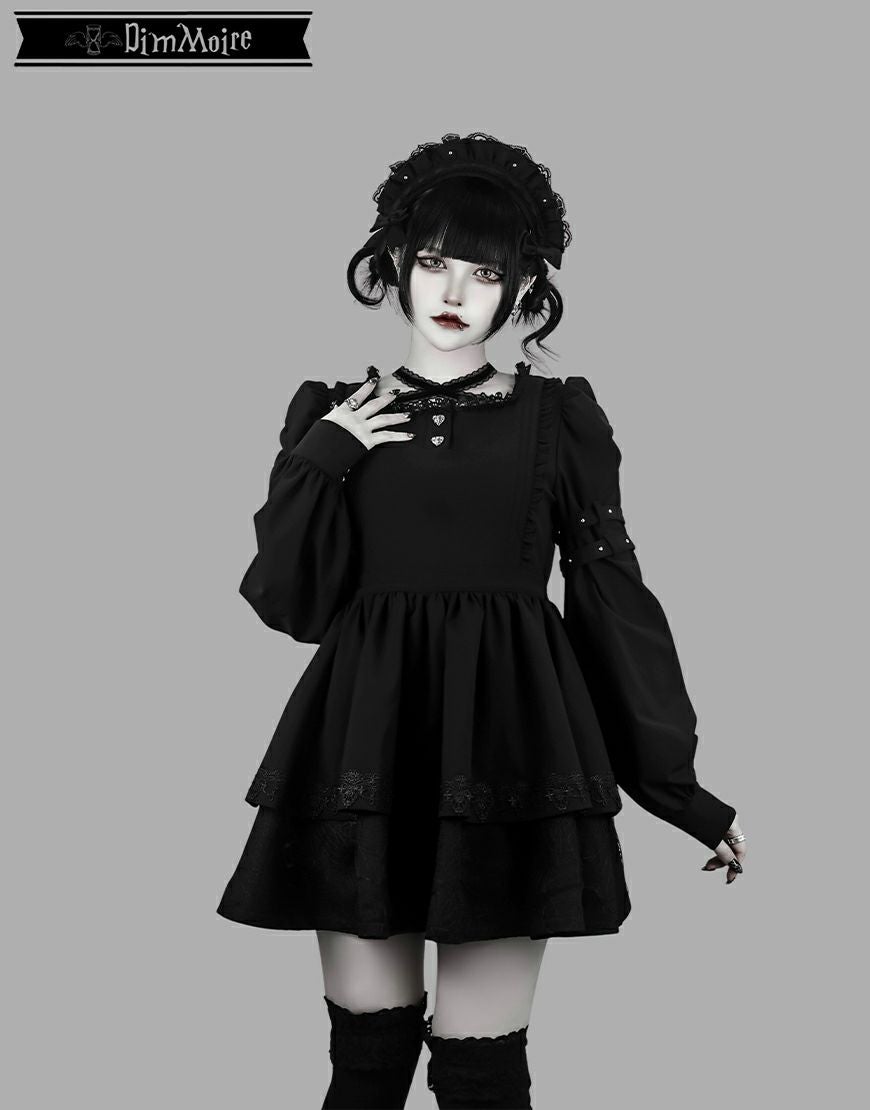 DimMoire【ディムモアール】メイドヘアアクセサリー/Black