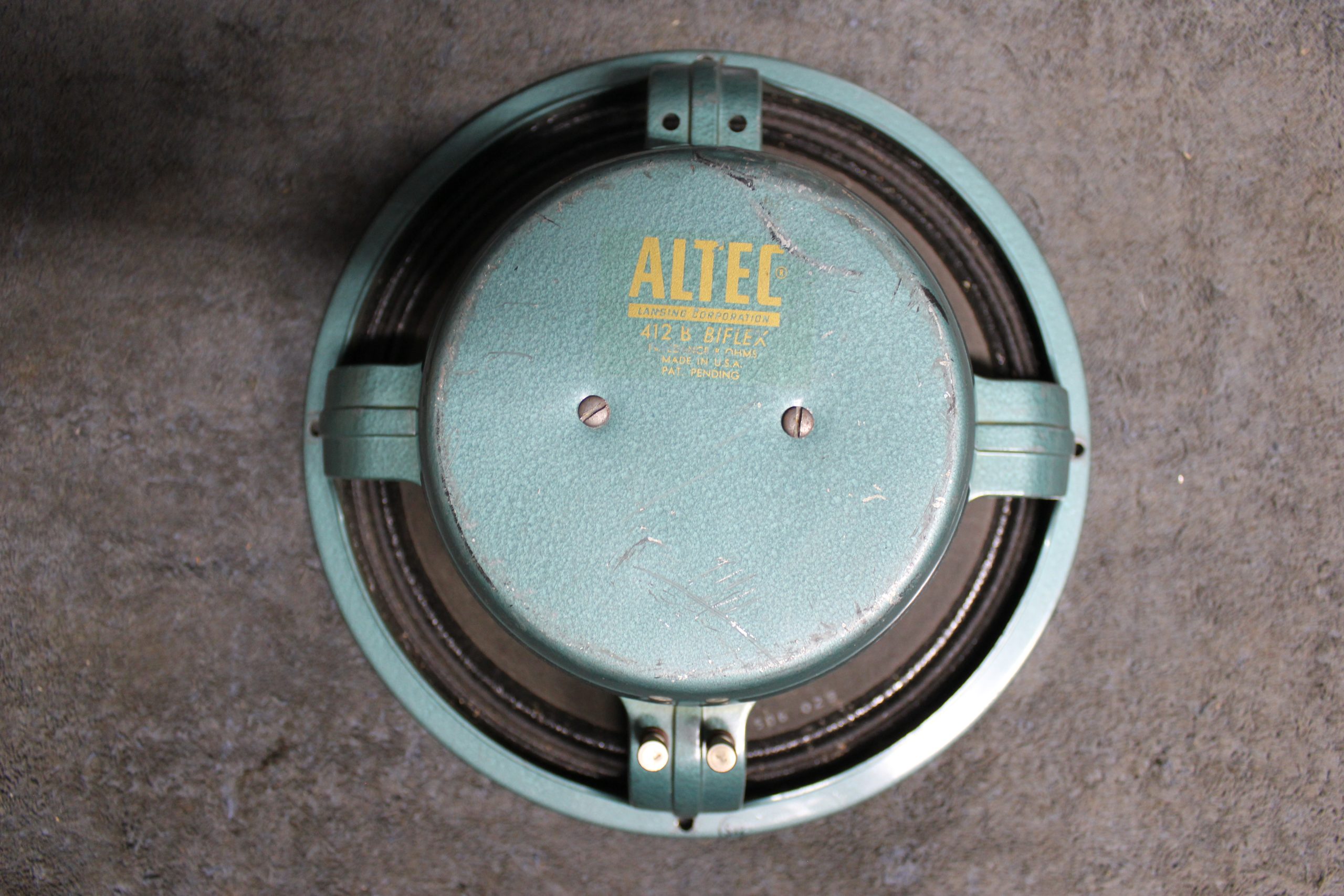 Altec Lansing 412B Biflex/12″ Speaker 25 Watts Full Range – Action