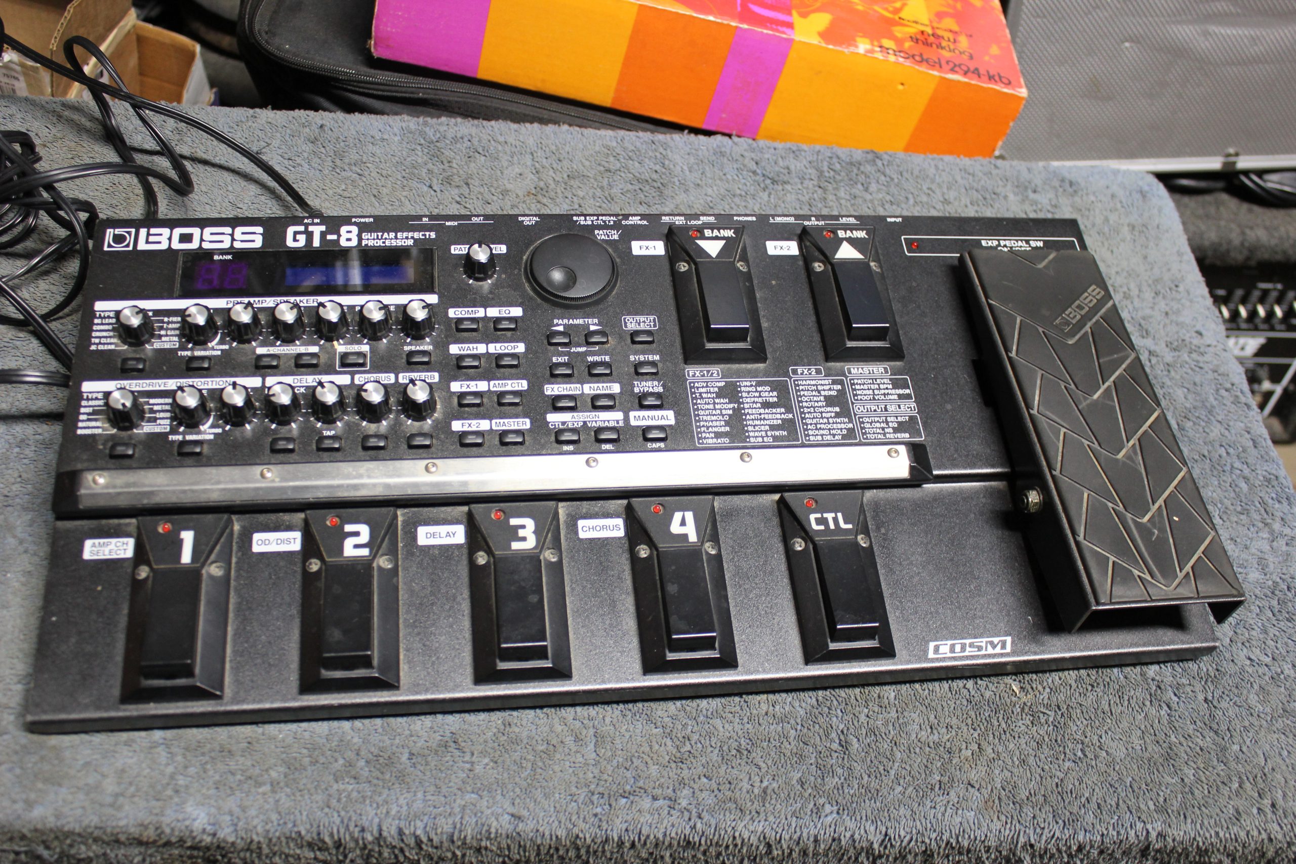 Boss GT-8 Guitar Processor – Action Sound Music