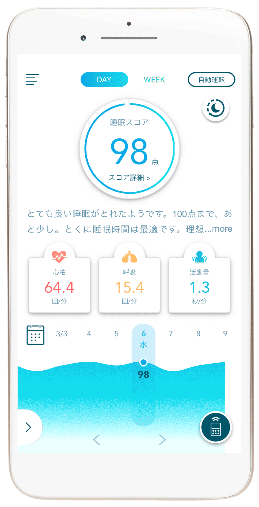 Active Sleep MATTRESS with sensing ANALYZER(アクティブスリープ