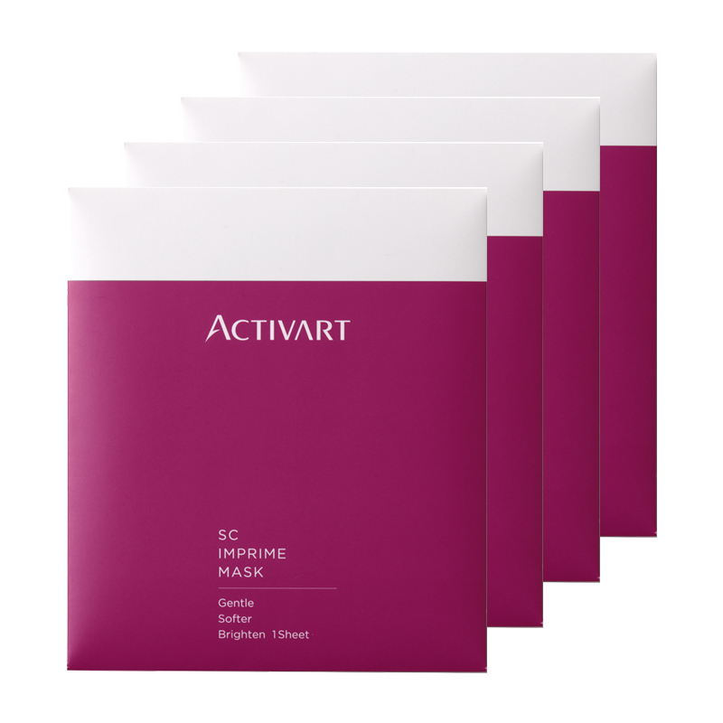 SCインプライム マスク 4枚組（RED）｜ACTIVART（アクティバート）ヒト