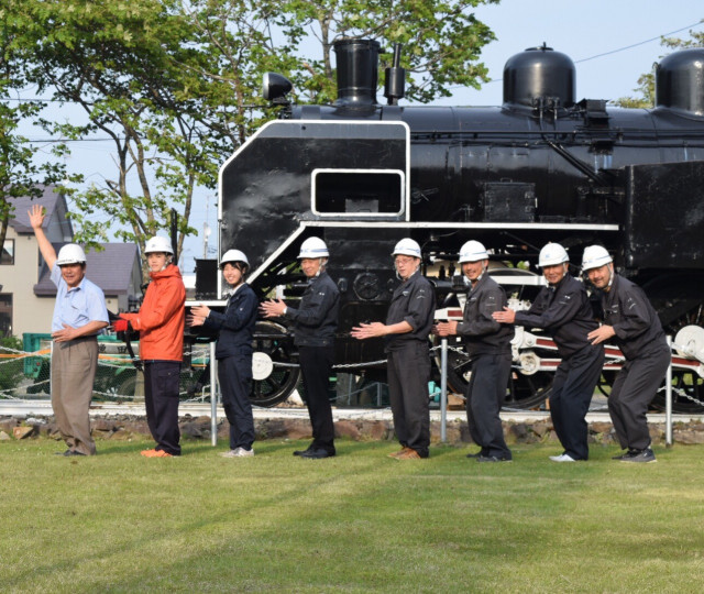 最果ての終着駅」ねむろしべつの転車台から、ふたたび蒸気機関車C11