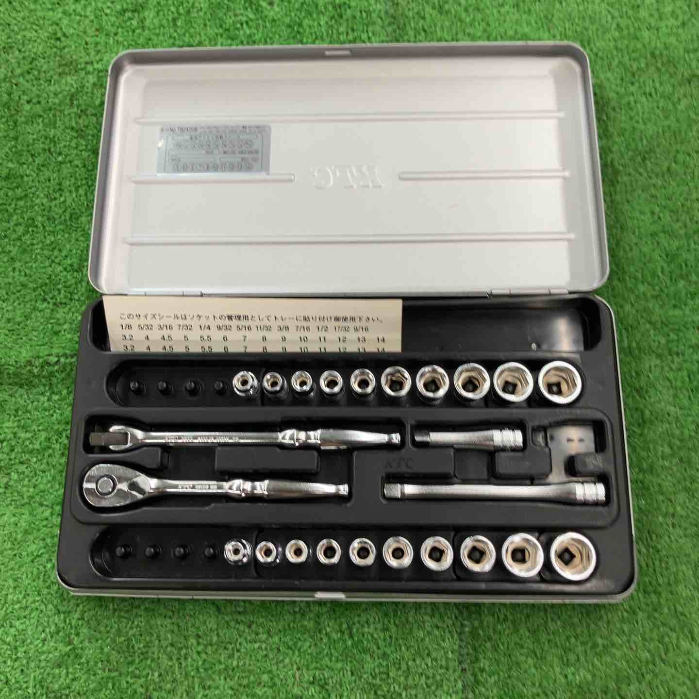 京都機械工具(KTC) ソケットレンチセット TB2X20B 差込角:6.3mm 25点 1