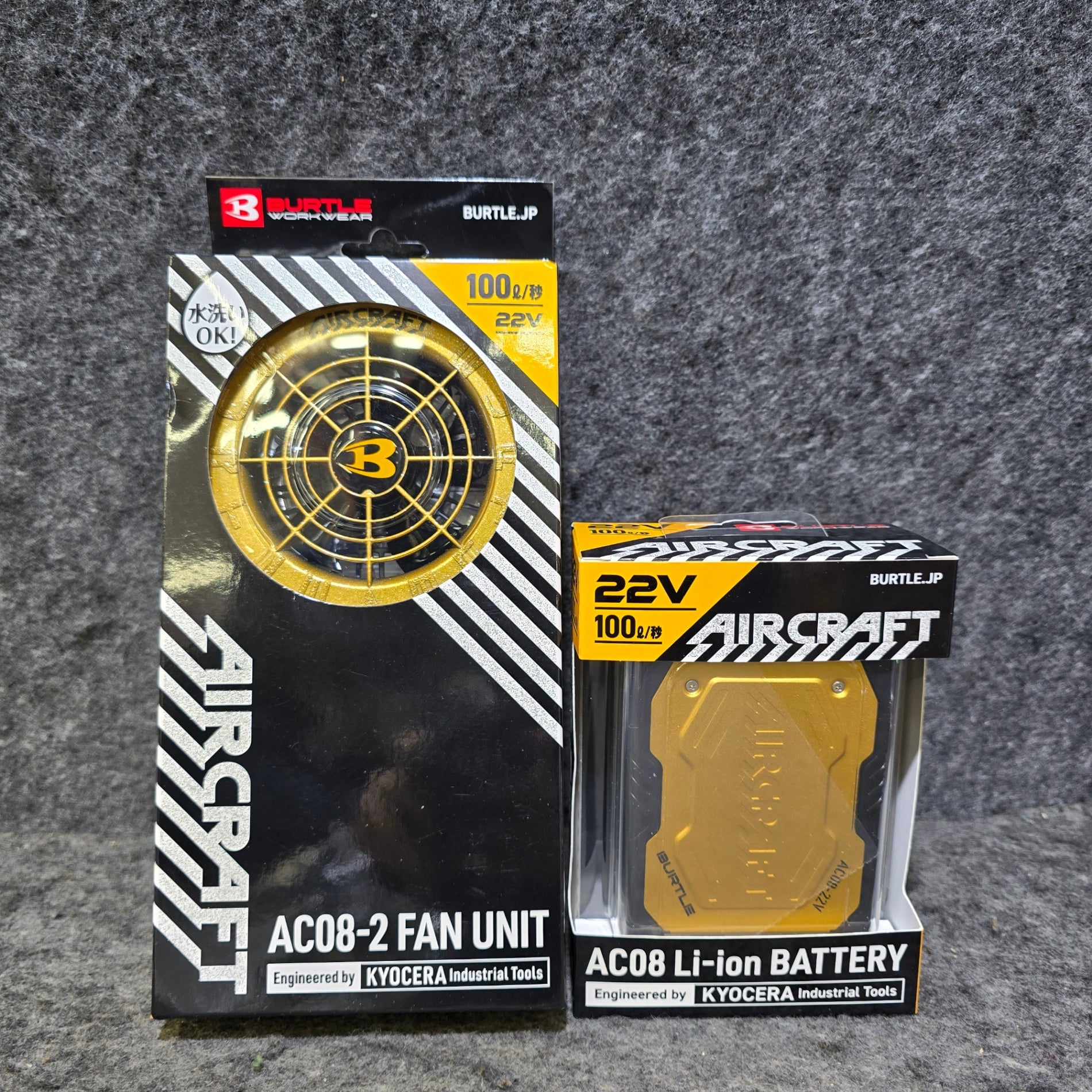 未使用品】バートル(BURTLE)エアークラフト専用 限定カラーファン