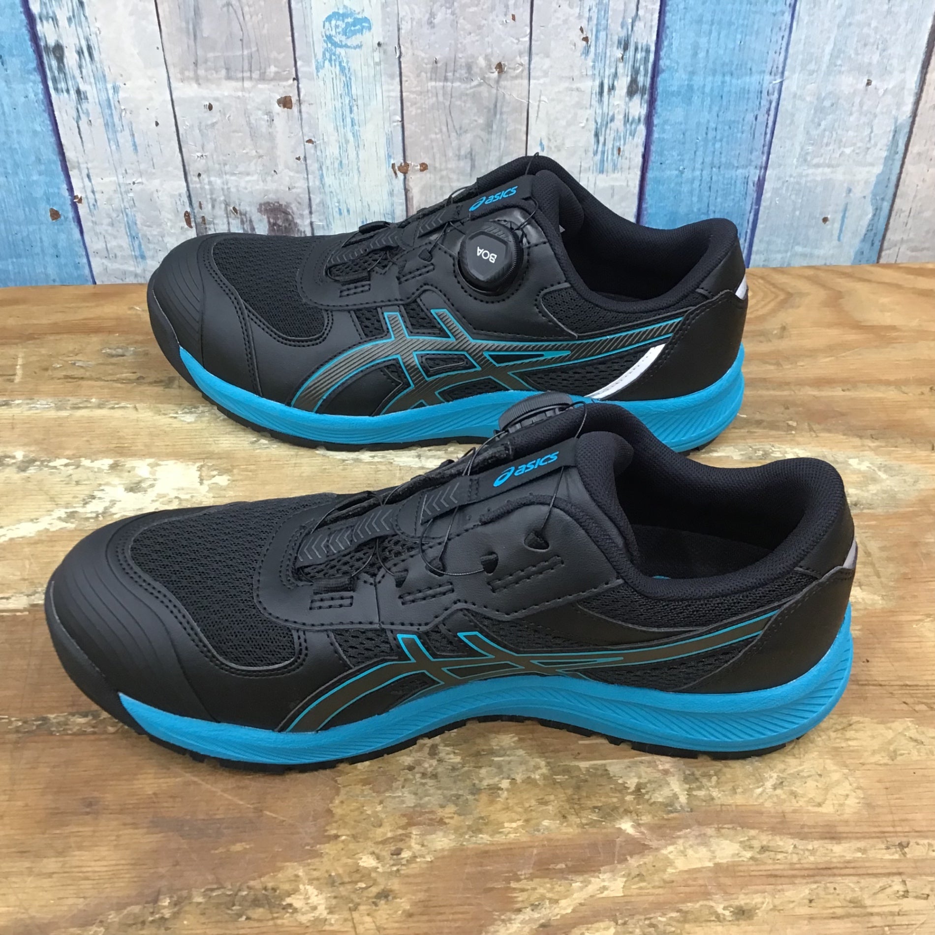 ▽アシックス ウィンジョブ CP219 ブラック×ガンメタル 27.0cm BOA【柏