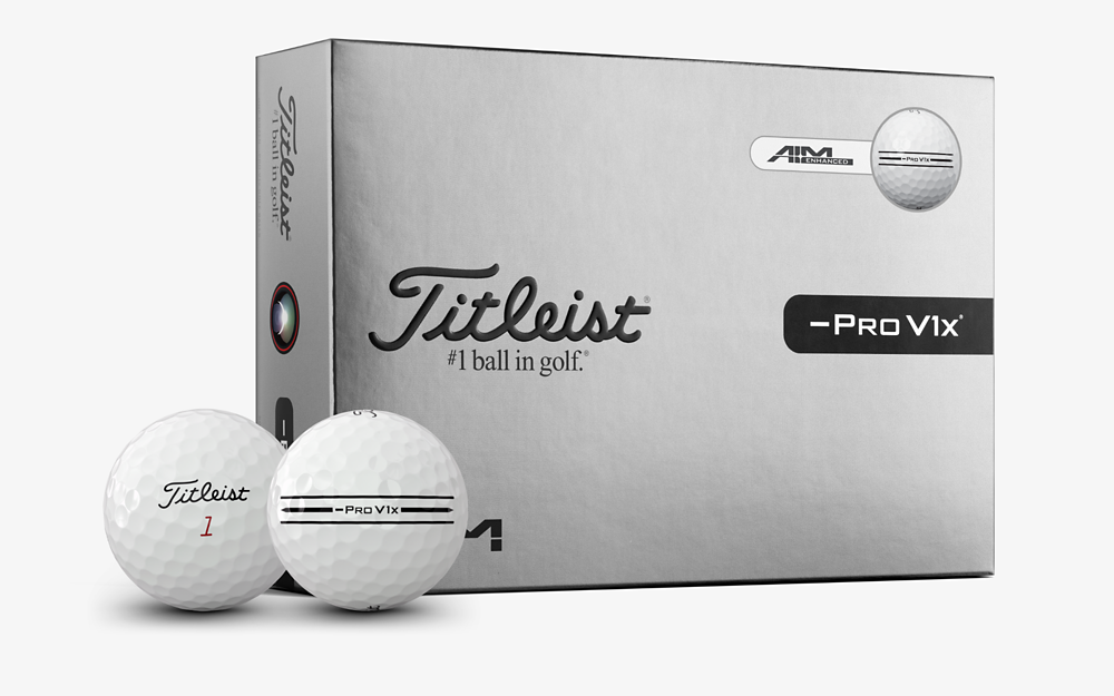 Titleist Pro V1, Pro V1x and Left Dash Pro V1x
