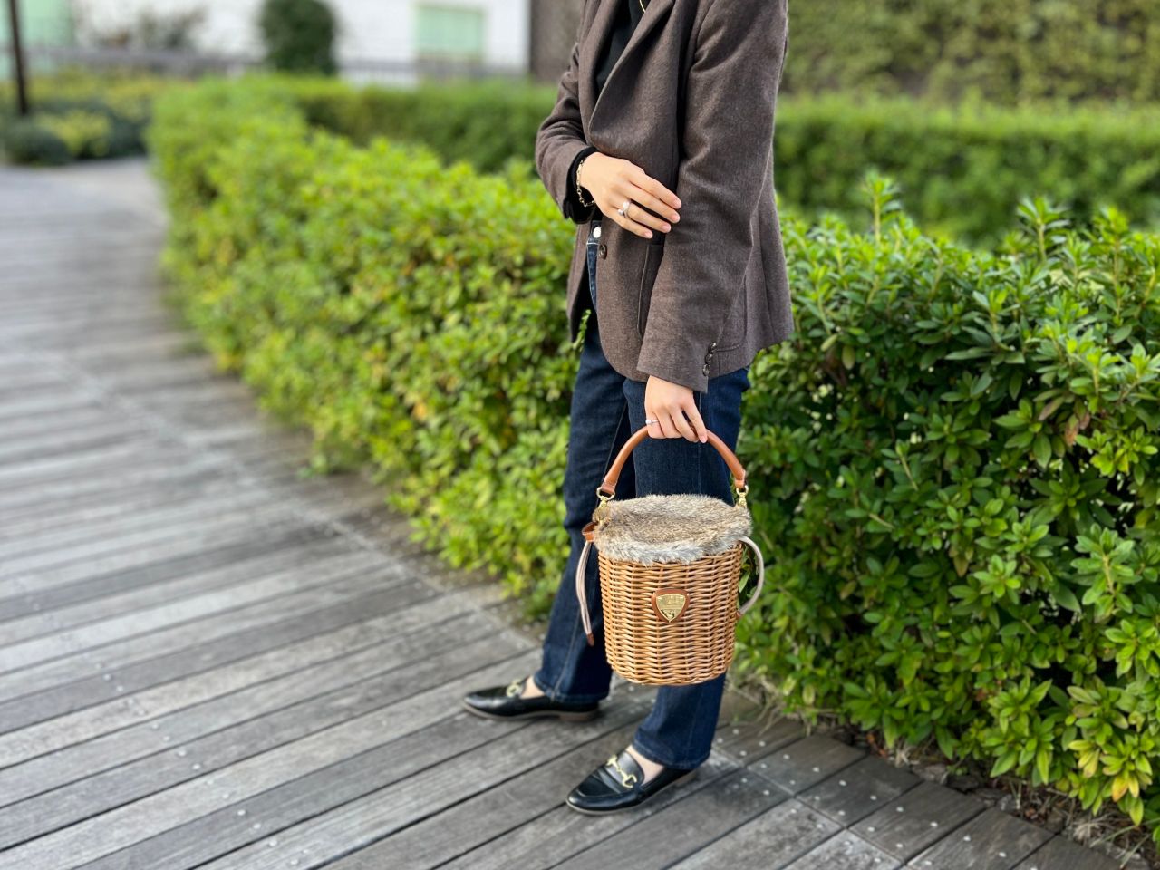 カゴバッグ『ブリーゼ』×秋冬コーデ | ATAO(アタオ) | ATAO 有楽町店