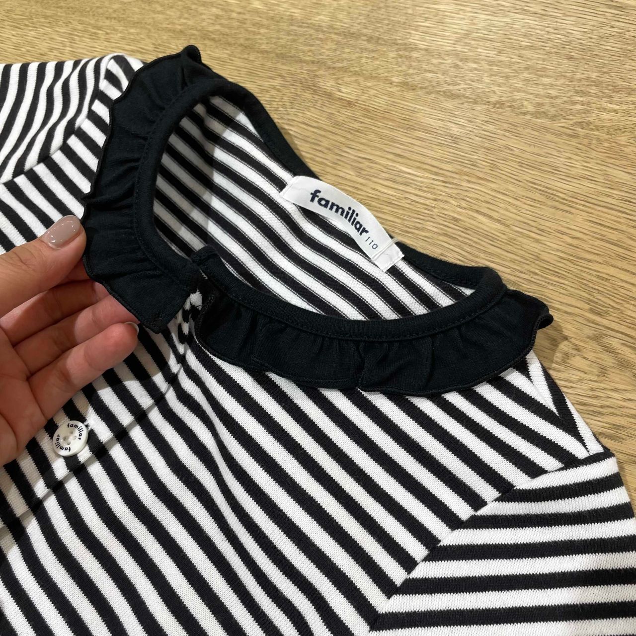 happii ファミリア オーバーオール ボーダートップス カバーオール