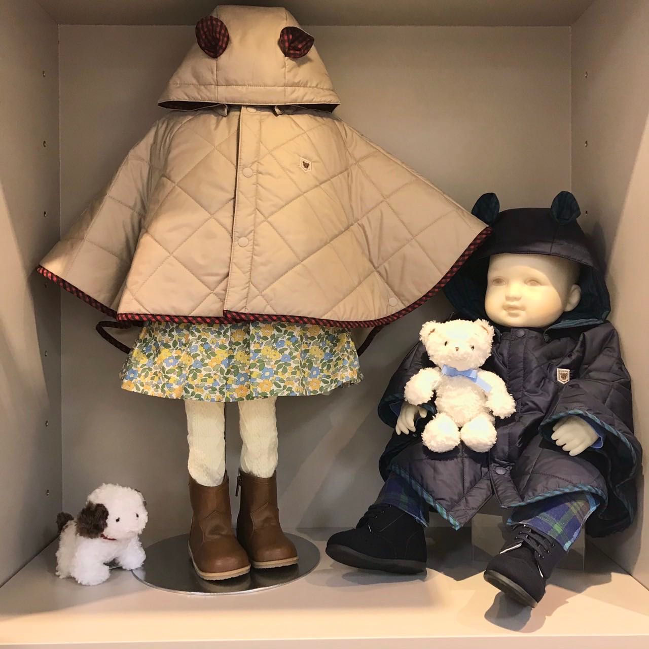 3WAYケープのコーディネートのご紹介♪｜ファミリア京都髙島屋