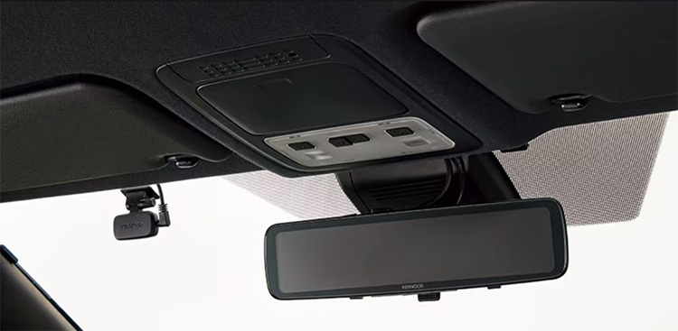ケンウッド デジタルルームミラー型ドライブレコーダーDRV-EM4800