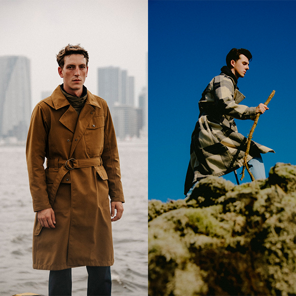 コート丈でもバイクに跨るストレスを軽減する「Despatch Riders Coat