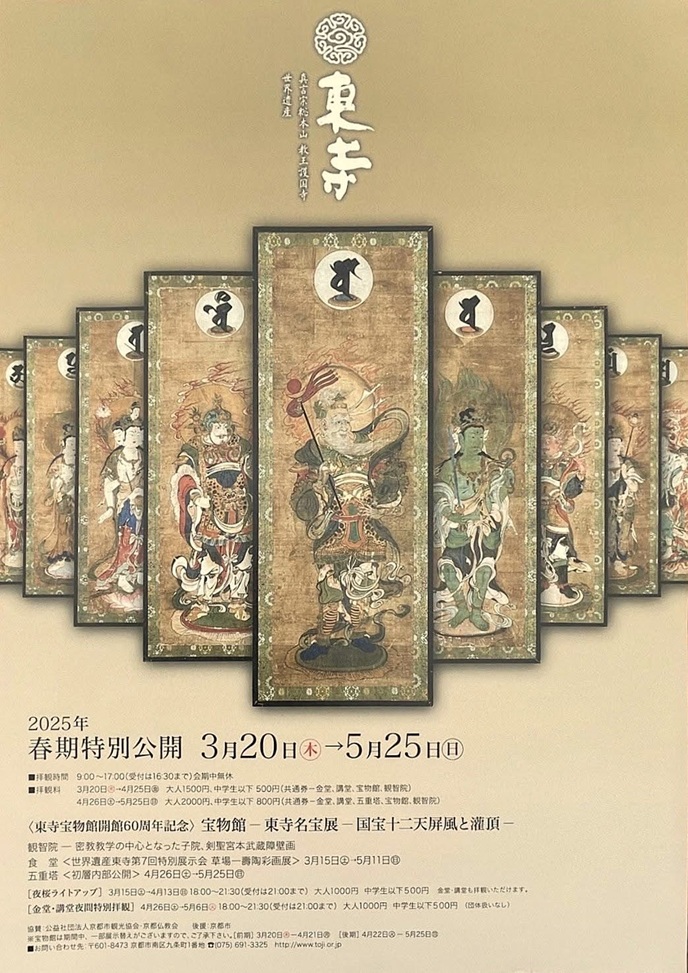 十二天画像 東寺宝物館 1988年 十二天画像 東寺宝物館 1988年
