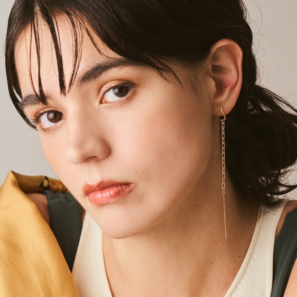 シルバー／K10ピアスチャーム（片耳用）｜ピアスチャーム｜アガット