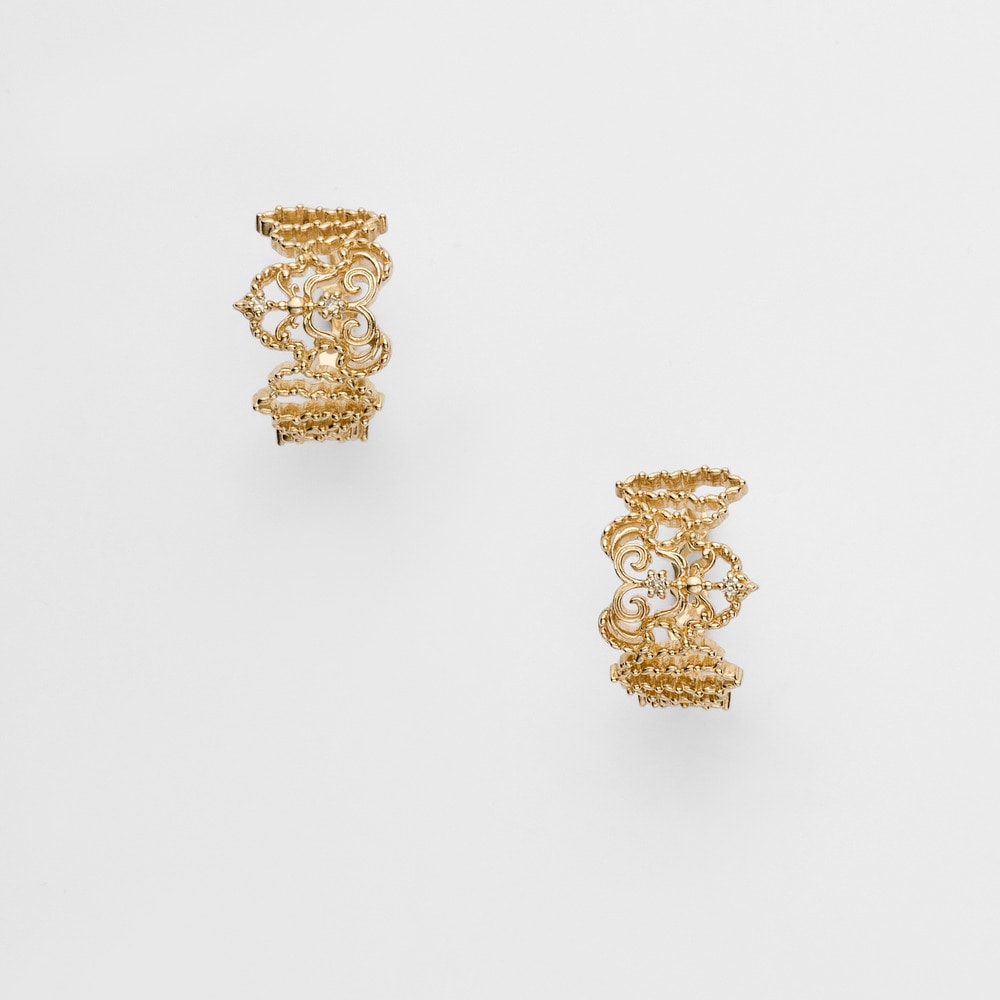 K10ダイヤモンドピアス《アガット35周年》｜ピアス｜アガット 公式