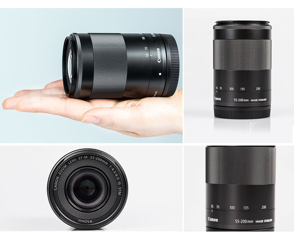 Canon EF-M 55-200mm f/3.5-6.3 IS STM lens 55-200 micro single lens