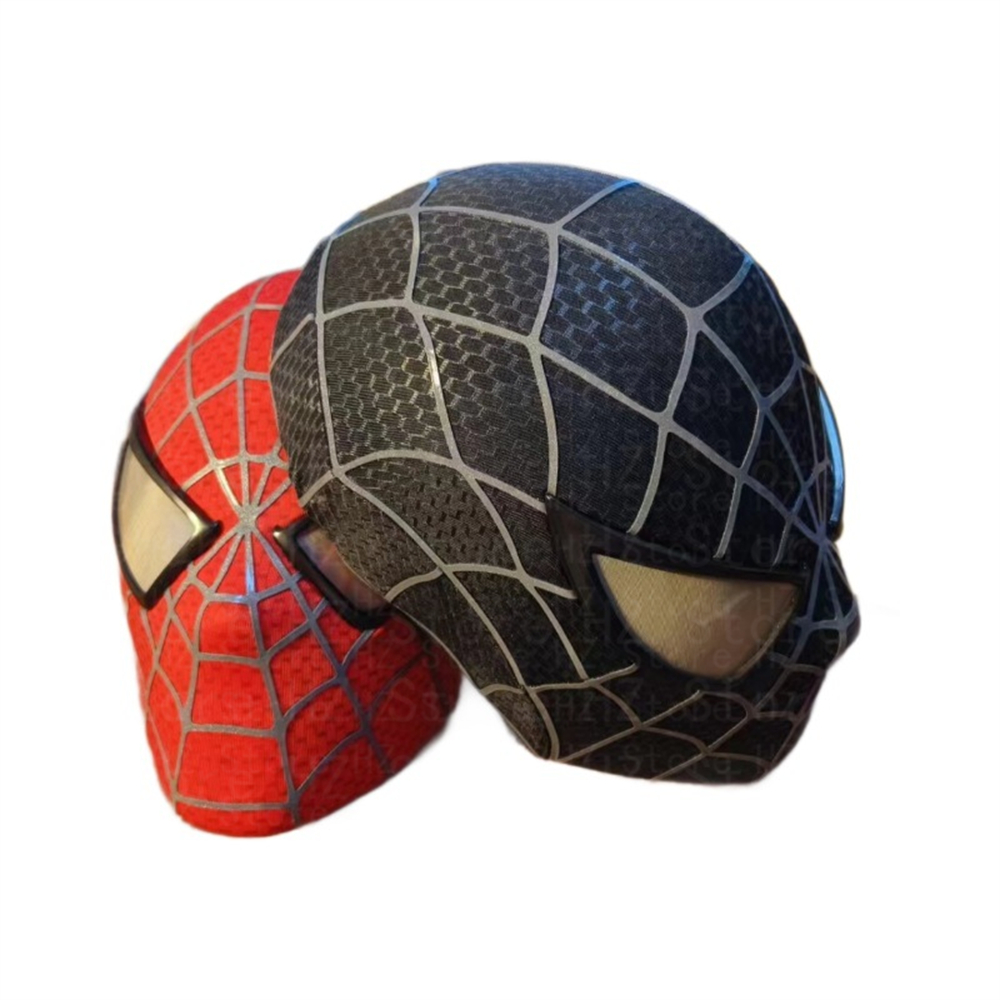 サム・レイミ風スパイダーマンマスク 3Dプリント可能 フェイスシェル