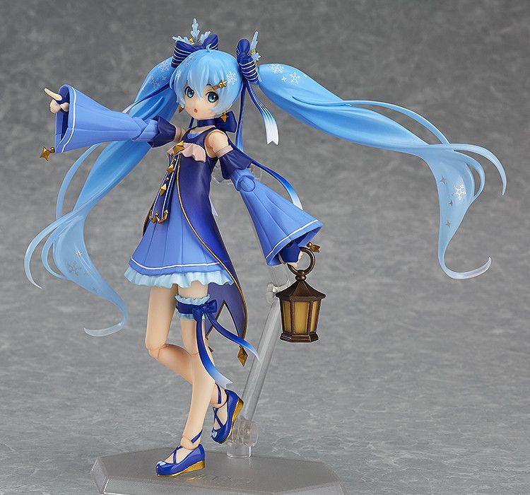 FIGMA EX-037 Twinkle Snow Ver. Miku Anime 15CM Action Figure Model