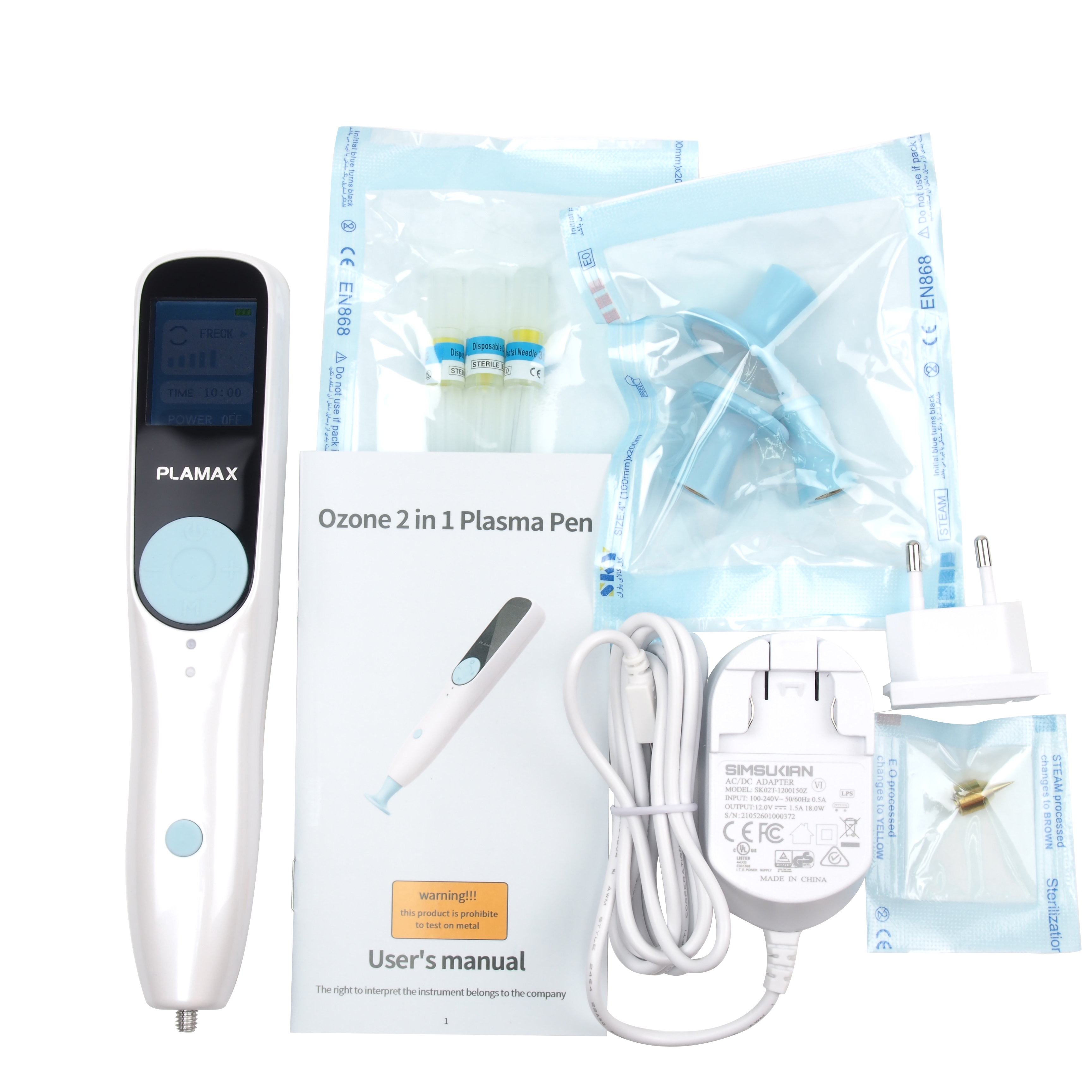 ボディ・フェイスケア PLAMAX Ozone 2 in 1 Plasma Pen PLAMAX Ozone 2