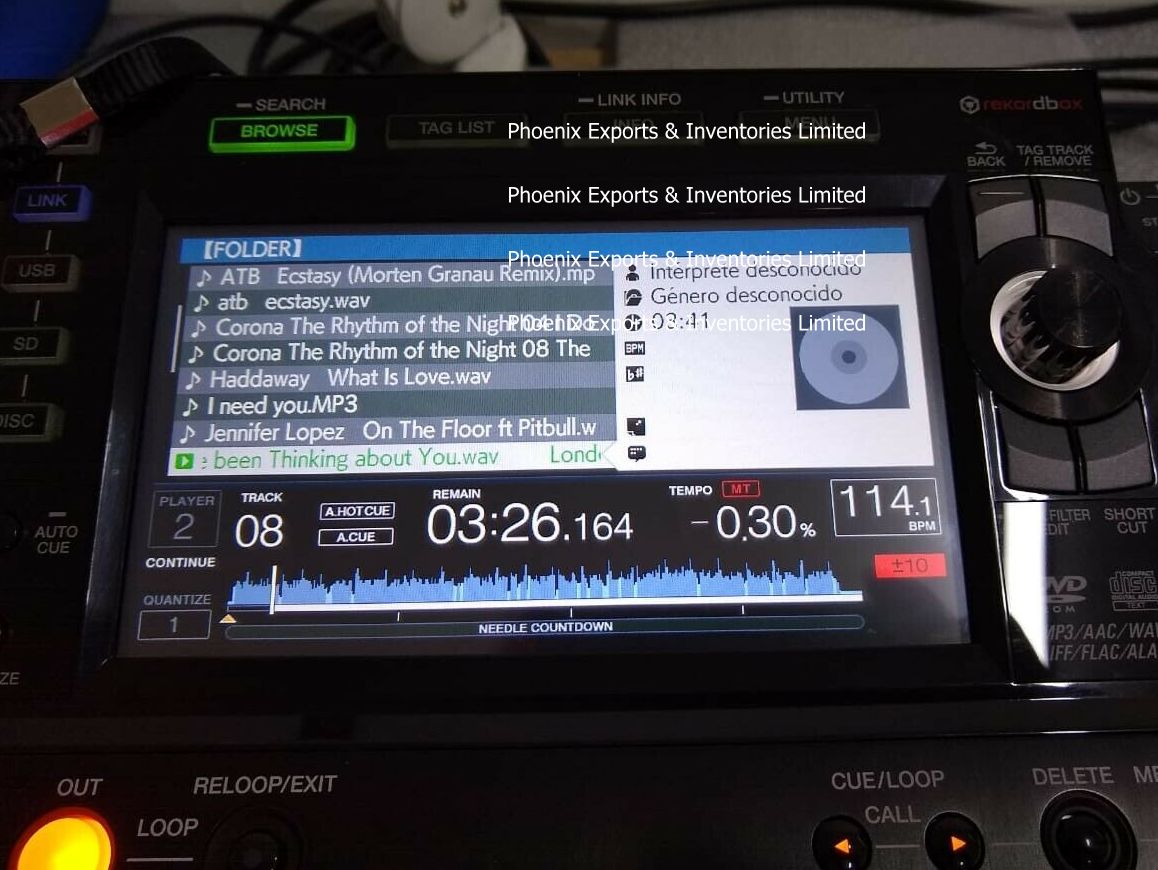 LCD Screen for pioneer DDJ-RZ XDJ-700 XDJ-1000 CD-TOUR1 Display