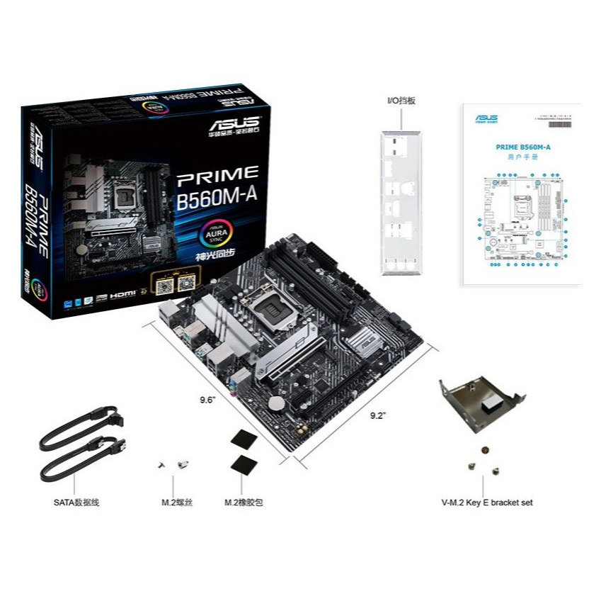 Asus-Prime B560M-A Lga1200マザーボード,PC 4.0,デュアルm.2スロット