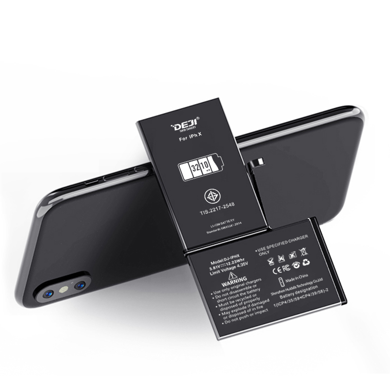 DEJI for iphone x xr xs xs max battery high capacity replacement