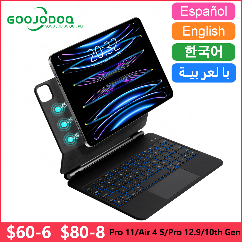 Goojjoq-ipad pro 11 pro 13 m4 pro 12.9, ipad air 4 air 5 air 6, 10