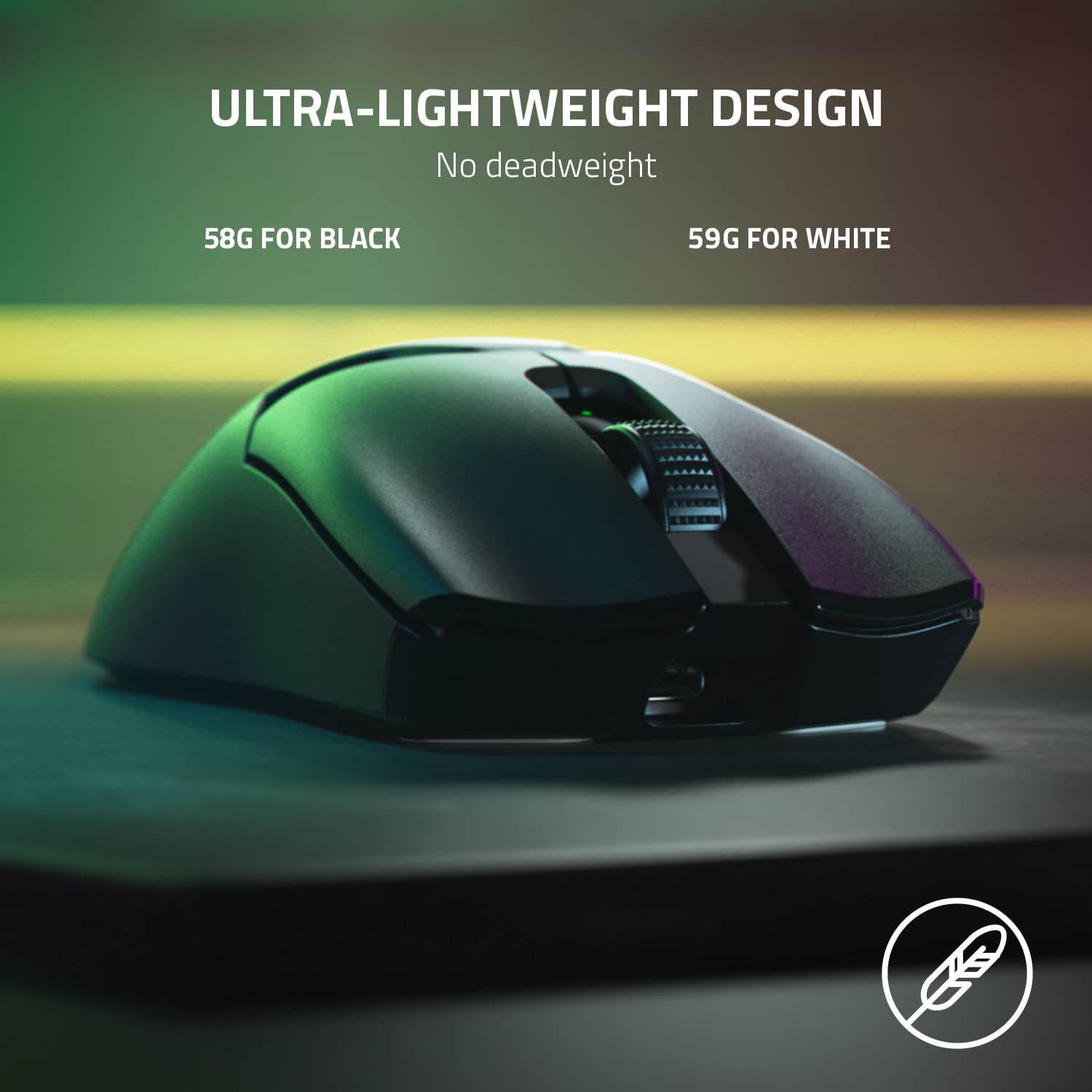 Razer Viper V2 Pro Hyperspeed Wireless Gaming Mouse: 58g Ultra