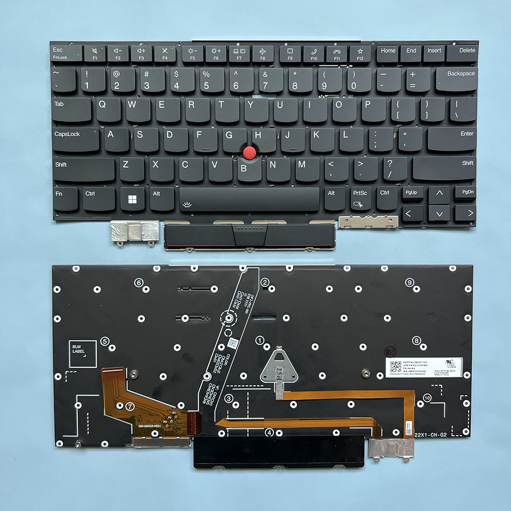 X1 US Keyboard For Lenovo ThinkPad X1 Carbon 9th Gen 9 2021 Laptop