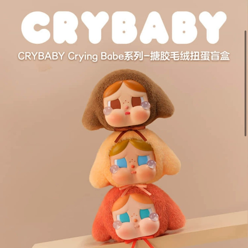 POPMART Crybaby crying babe Series Shanghai Station Limited