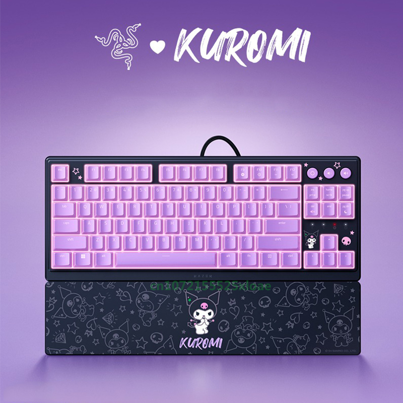 Razer Sanrio Kuromi Edition Ornata V3 Tenkeyless Low Profile RGB
