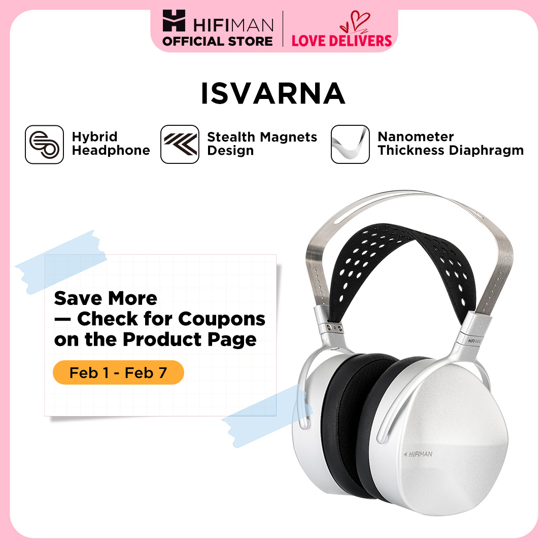 HIFIMAN ISVARNA 平面磁気&ダイナミックハイブリッドヘッドフォン
