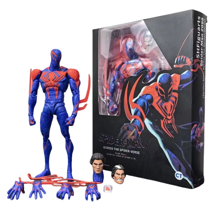 スパイダーマンのアニメーションフィギュア,スパイダーバースの