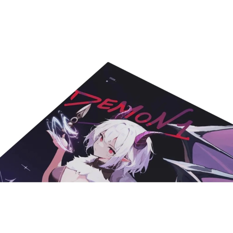 Yuki Aim x Demon1 Glass Mouse Pad Gaming FPS Tempered Glass Copy