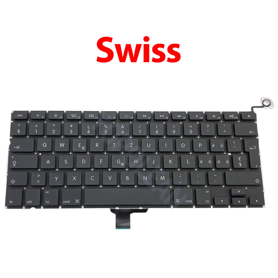 New A1278 Keyboard with screw For MacBook Pro 13'' A1278 US UK
