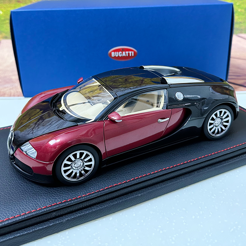 Autoart 1:18 Gibatti veyron eb 16.4合金スポーツカーモデル