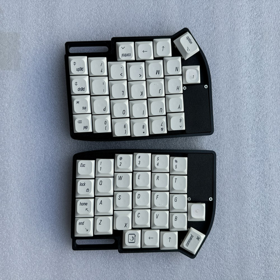 Lily58 分割キーボードキットカスタムワイヤレス 2.4 グラムドングル