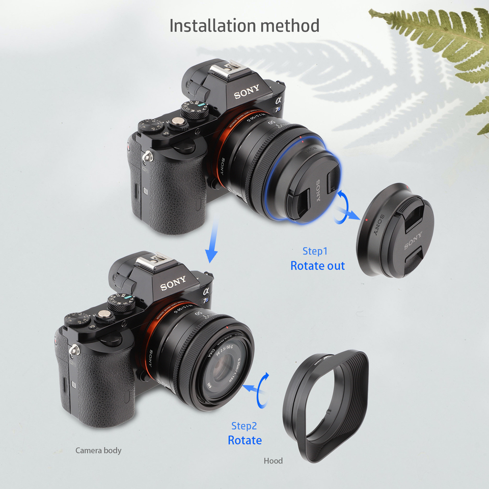 ソニー FE 40mm F2.5 G、FE 50mm F2.5 G、FE 24mm F2.8 G レンズ用