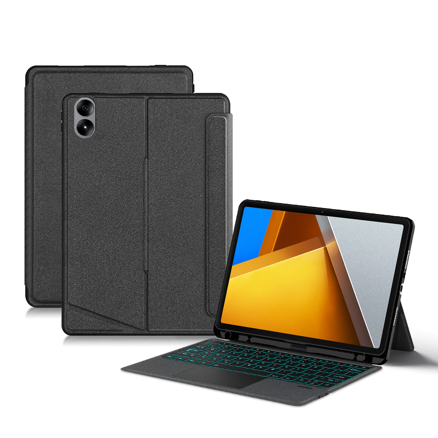 Xiaomi Poco Pad用の魔法のスマートキーボード,12.1インチ,保護ケース